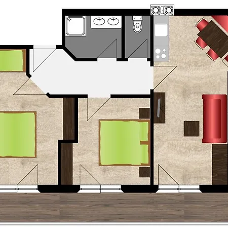 Chasa Monthani Appartamento *