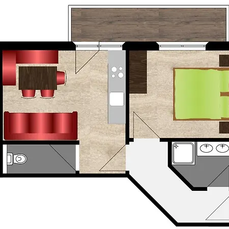Chasa Monthani Apartment *