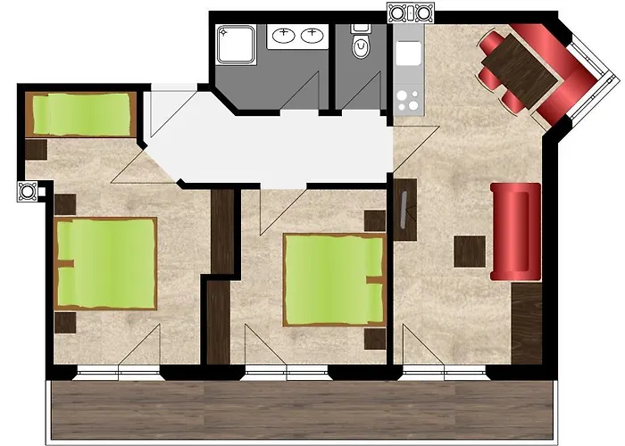 Chasa Monthani Apartman *